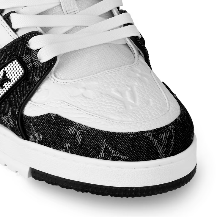 LV inspired trainer tennis sneakers