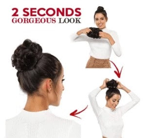 Magic Hair Bun Scrunchie - L&M LIFE PRODUCTS