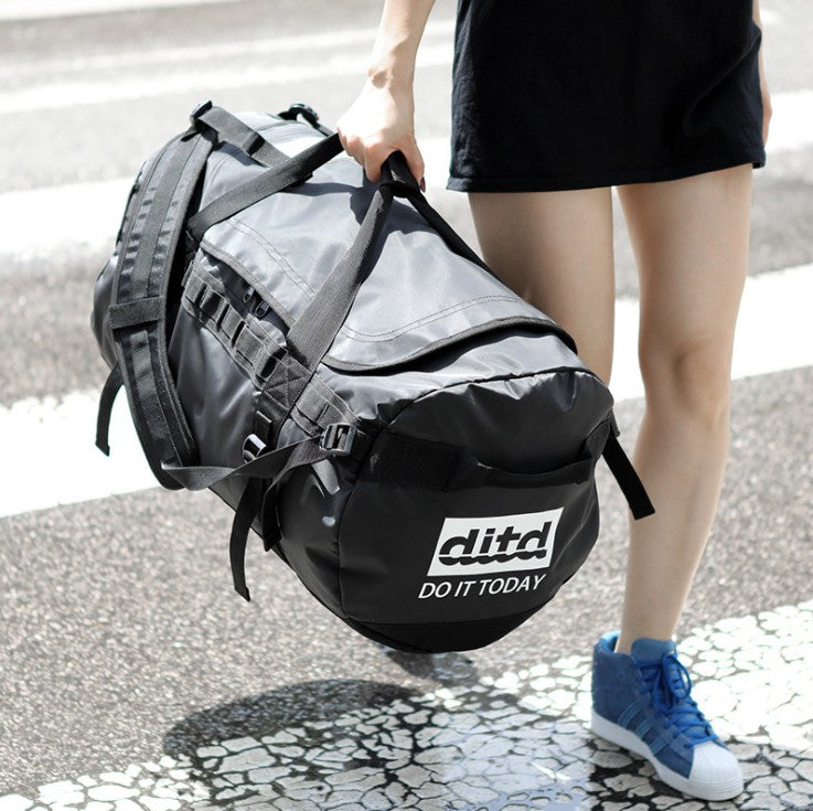 Waterproof large capacity travel bag handbag men's and women's outdoor camping mountaineering bag backpack travel carrier luggage bag - L&M LIFE PRODUCTS