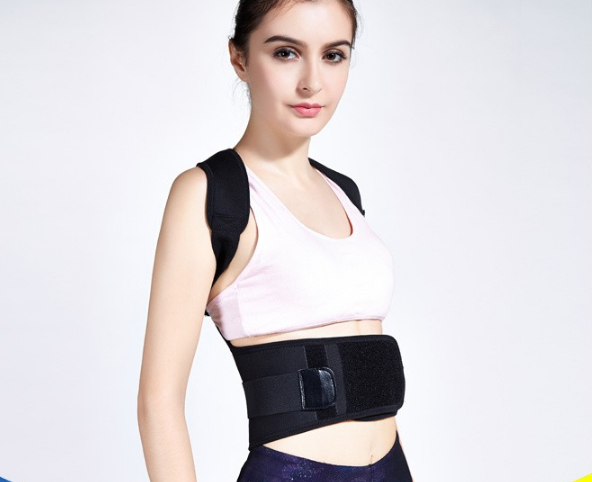 Straightening posture correction and kyphosis correction device for correction of hump hunchback orthodontic belt - L&M LIFE PRODUCTS