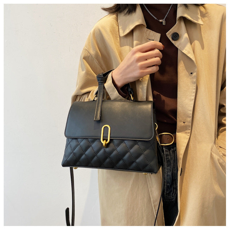 Trendy Korean Style Messenger Bag Large-capacity Fashion Rhombus Handbag - L&M LIFE PRODUCTS