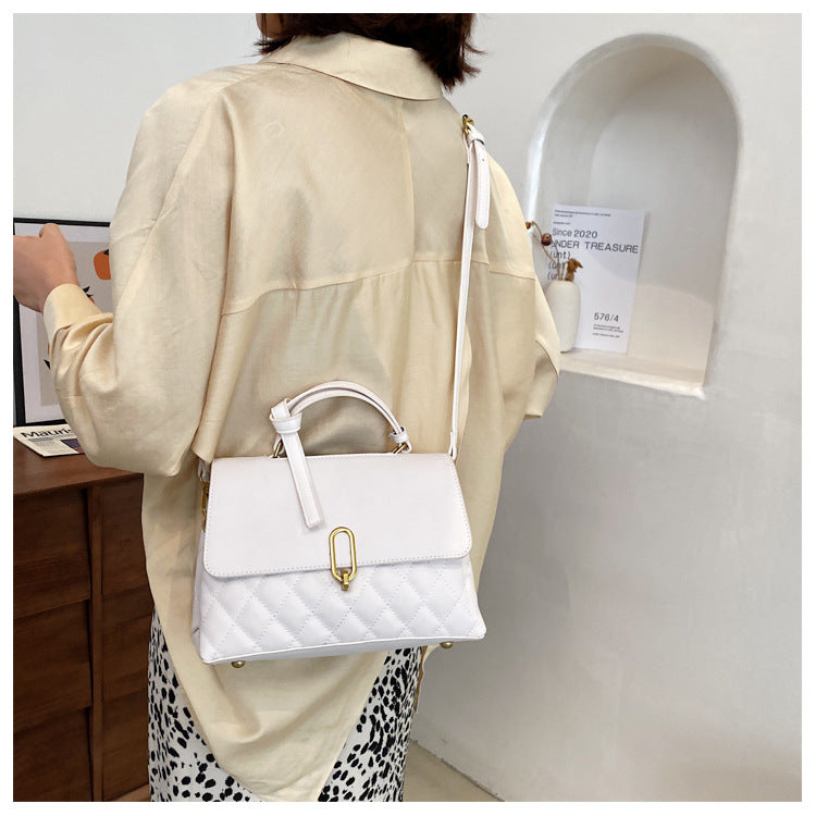 Trendy Korean Style Messenger Bag Large-capacity Fashion Rhombus Handbag - L&M LIFE PRODUCTS