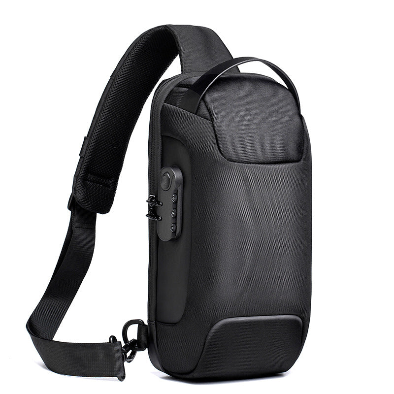 Men Chest Bag Messenger Bag Anti-theft Shoulder Bags Chest Bag Pack For Male - L&M LIFE PRODUCTS
