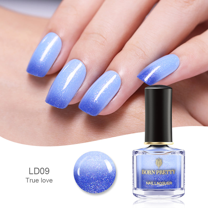 Temperature-change peelable nail polish - L&M LIFE PRODUCTS