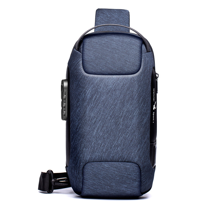Men Chest Bag Messenger Bag Anti-theft Shoulder Bags Chest Bag Pack For Male - L&M LIFE PRODUCTS
