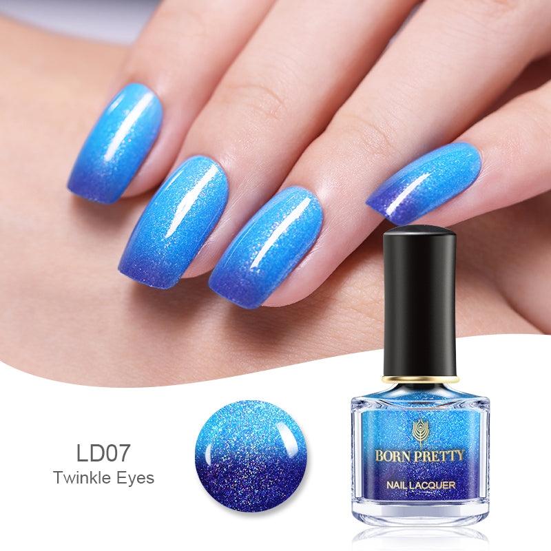 Temperature-change peelable nail polish - L&M LIFE PRODUCTS