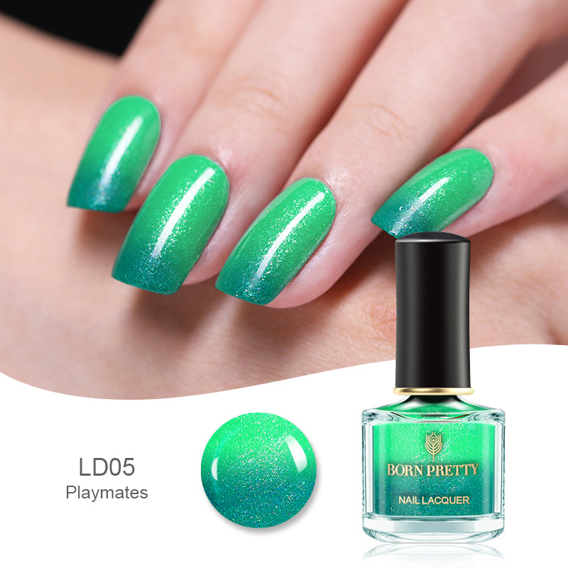 Temperature-change peelable nail polish - L&M LIFE PRODUCTS