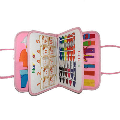 New Busy Book Children's Busy Board Dressing And Buttoning Learning Baby Early Education Preschool Sensory Learning Toy - L&M LIFE PRODUCTS