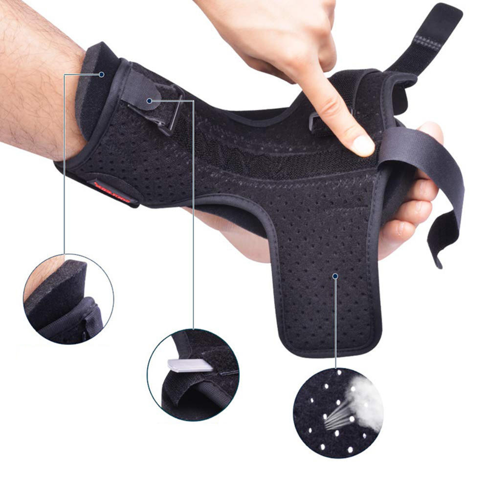 Plantar Fasciitis Dorsal Night Splint Foot Orthosis Stabilizer Adjustable Drop Foot Orthotic Brace Support Pain Relief Tool - L&M LIFE PRODUCTS