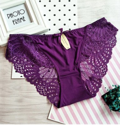 Low-waist ice silk panties - L&M LIFE PRODUCTS