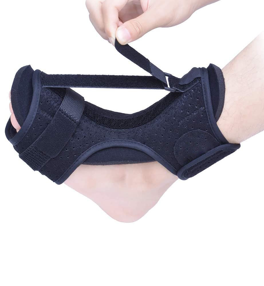 Plantar Fasciitis Dorsal Night Splint Foot Orthosis Stabilizer Adjustable Drop Foot Orthotic Brace Support Pain Relief Tool - L&M LIFE PRODUCTS