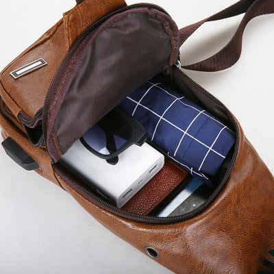USB charging chest bag - L&M LIFE PRODUCTS