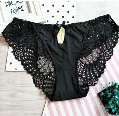Low-waist ice silk panties - L&M LIFE PRODUCTS
