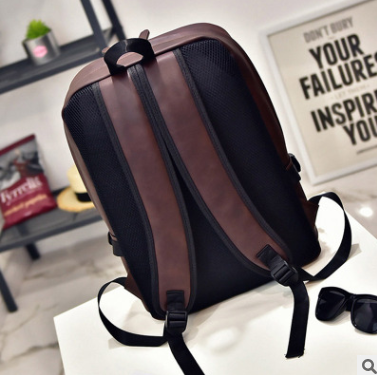 PU men's shoulder bag shoulder bag student bag computer men bag tide - L&M LIFE PRODUCTS