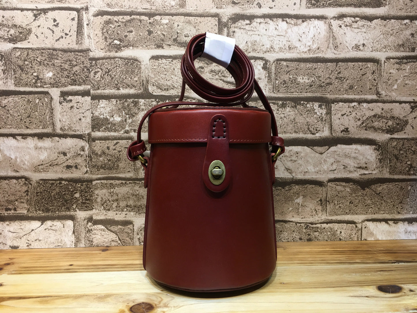 Personalized Retro Vegetable Tanned Cow Tree Cream Leather Handmade Bag Shoulder Bag - L&M LIFE PRODUCTS