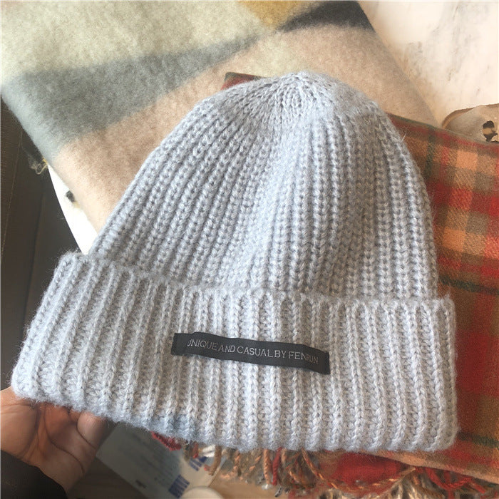 Hat Women's Autumn And Winter New Patch Net Red Big Head Woolen - L&M LIFE PRODUCTS