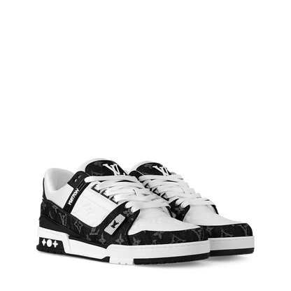 LV inspired trainer tennis sneakers