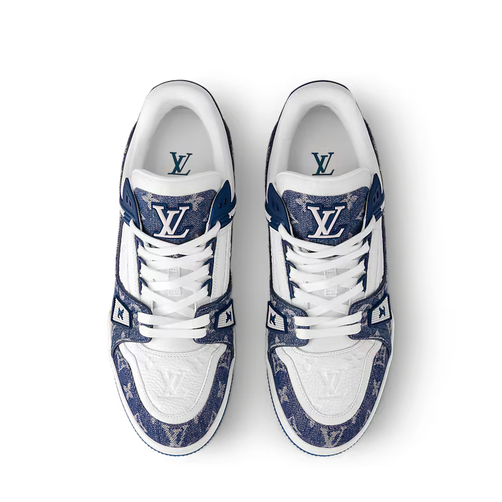 LV inspired trainer tennis sneakers