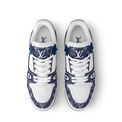 LV inspired trainer tennis sneakers