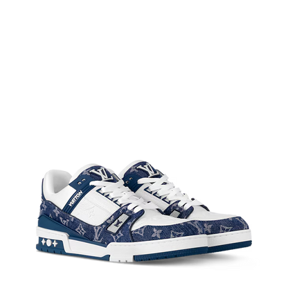 LV inspired trainer tennis sneakers