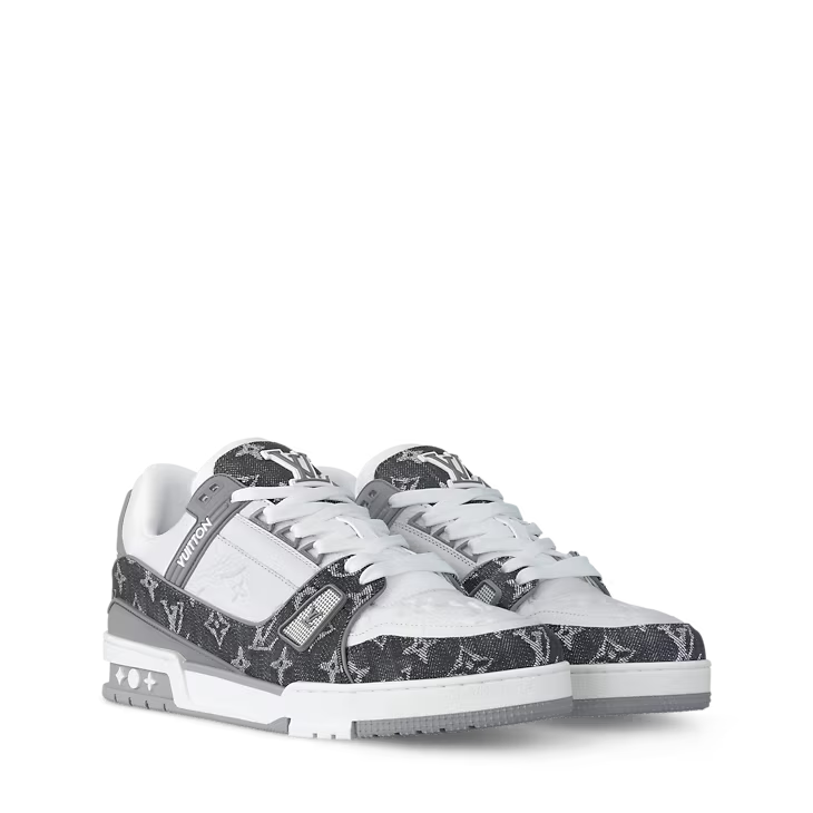 LV inspired trainer tennis sneakers