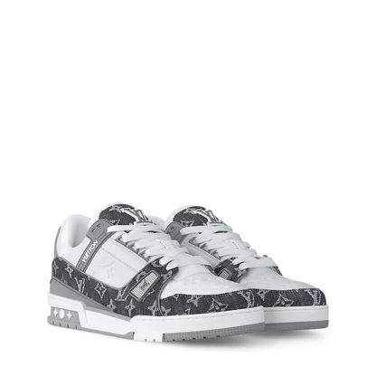 LV inspired trainer tennis sneakers