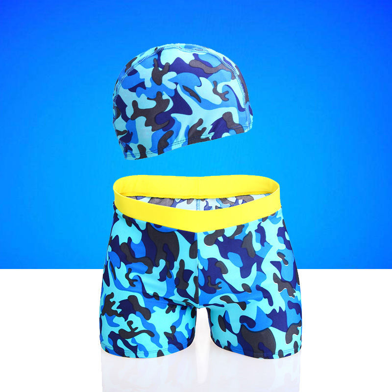 Children's Wide Waist Comfortable Swimming Trunks Swimming  Set - L&M LIFE PRODUCTS