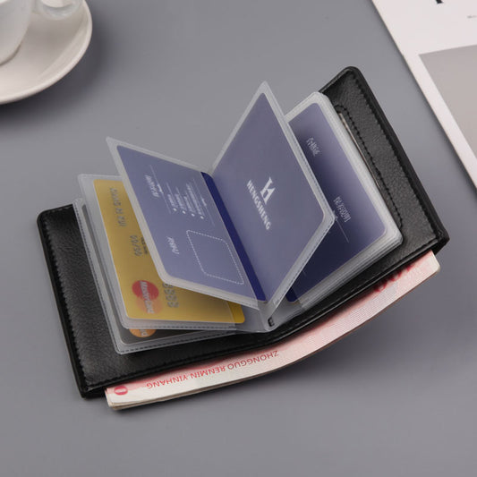 Men's Wallet Thin Wallet Men Multi-card Loose-leaf Card Bag Short Fashion Wallet - L&M LIFE PRODUCTS