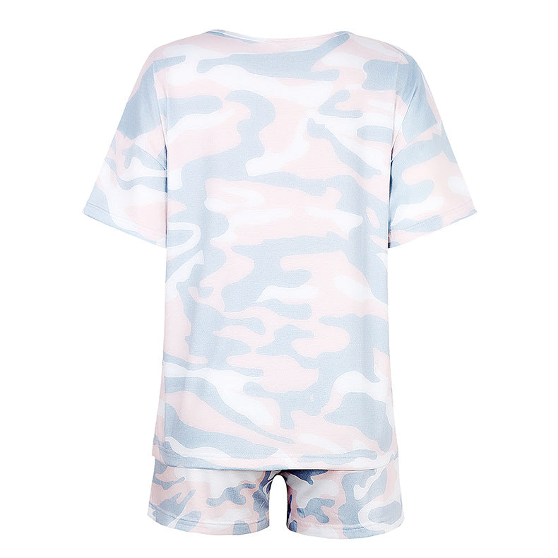 Tie-dye Print Pajamas Loungewear Tracksuit - L&M LIFE PRODUCTS