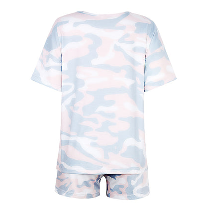 Tie-dye Print Pajamas Loungewear Tracksuit - L&M LIFE PRODUCTS