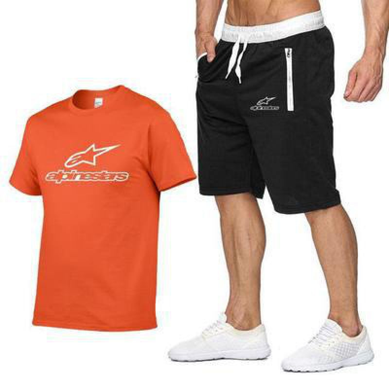 Leisure Round Neck Sports Suit Loose Running T-shirt - L&M LIFE PRODUCTS