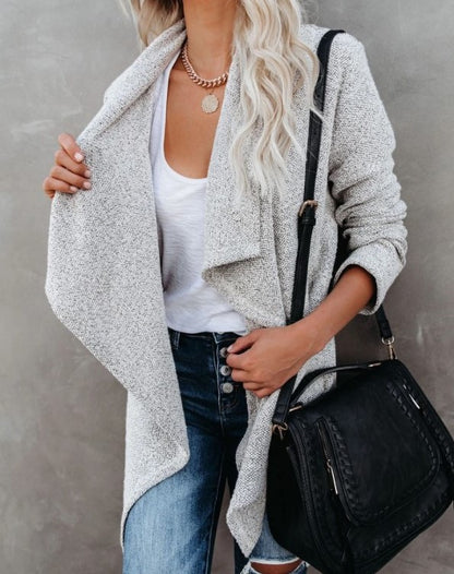 New Cross-border Pocket Draped Mid-length Windbreaker Jacket For Autumn And Winter - L&M LIFE PRODUCTS