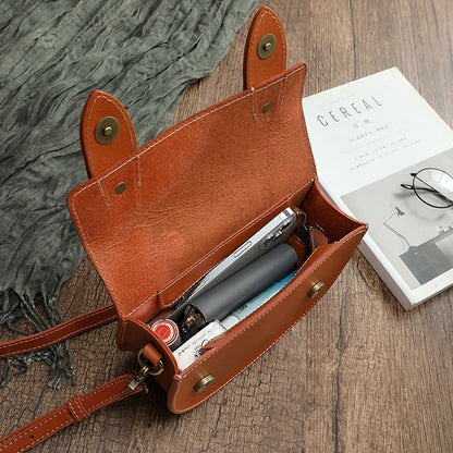Vegetable Tanned Leather Handbag Goddess Doctor Art - L&M LIFE PRODUCTS