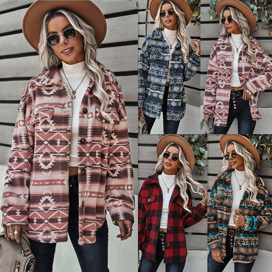 Ladies Explosive Winter Temperament Lightly Cooked Warm Top - L&M LIFE PRODUCTS