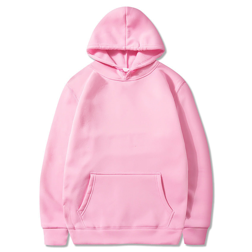 Oversized Solid Color Pullover Hoodie Sweatshirt - L&M LIFE PRODUCTS
