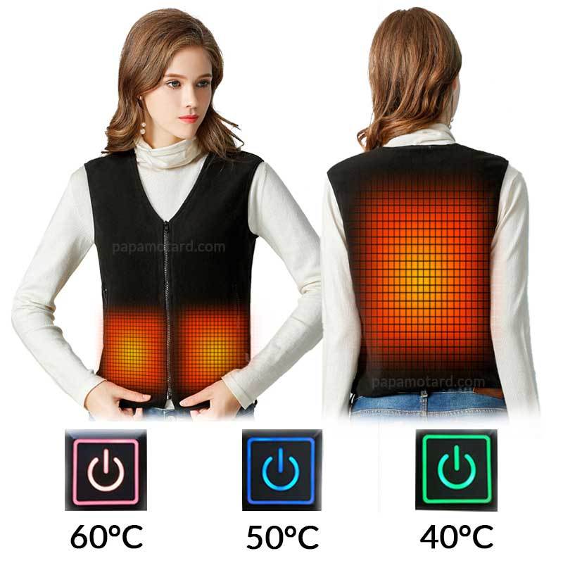 Women Vest Heated Outdoor  Waistcoat - L&M LIFE PRODUCTS