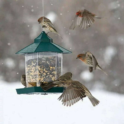Waterproof hanging bird food box - L&M LIFE PRODUCTS