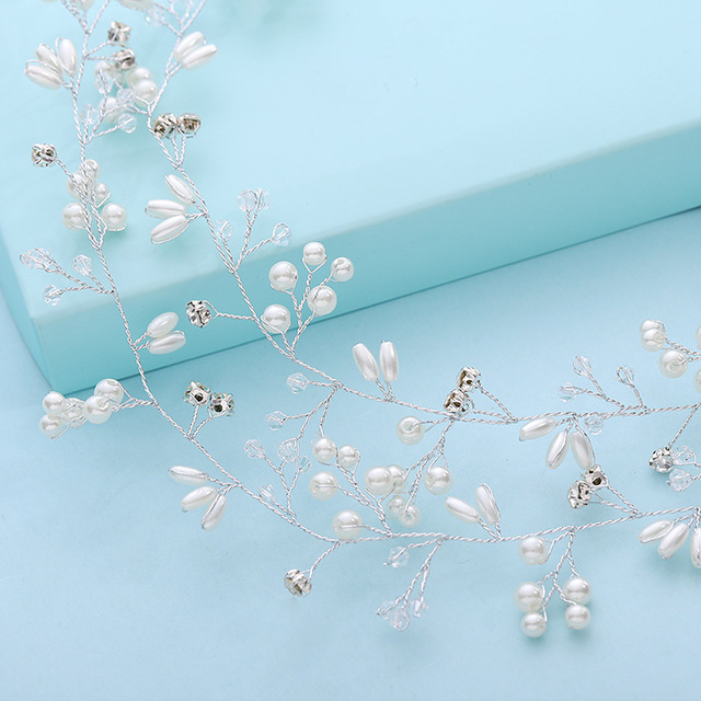 Wedding Hair Accessories Crystal Pearl Hair Accessories - L&M LIFE PRODUCTS