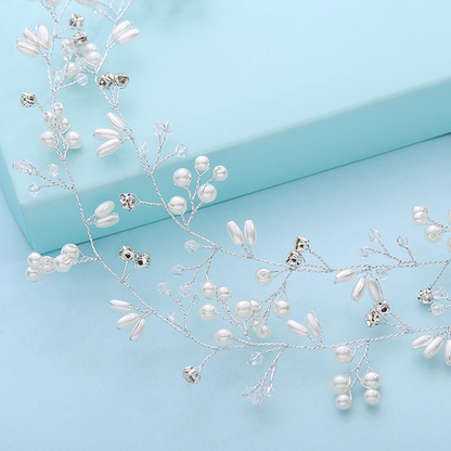 Wedding Hair Accessories Crystal Pearl Hair Accessories - L&M LIFE PRODUCTS