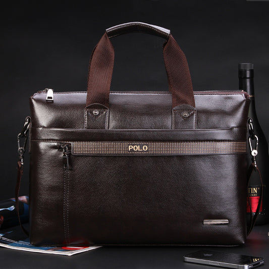 Factory wholesale 2021 new men's Fashion Bag Satchel Bag business casual computer bag - L&M LIFE PRODUCTS