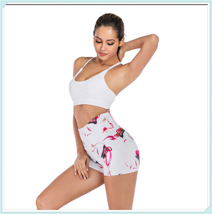 Digital printed yoga shorts - L&M LIFE PRODUCTS