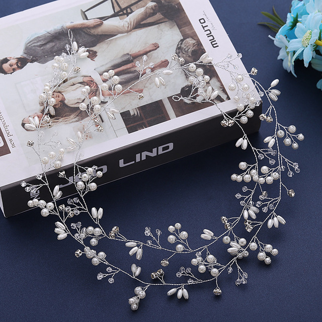 Wedding Hair Accessories Crystal Pearl Hair Accessories - L&M LIFE PRODUCTS