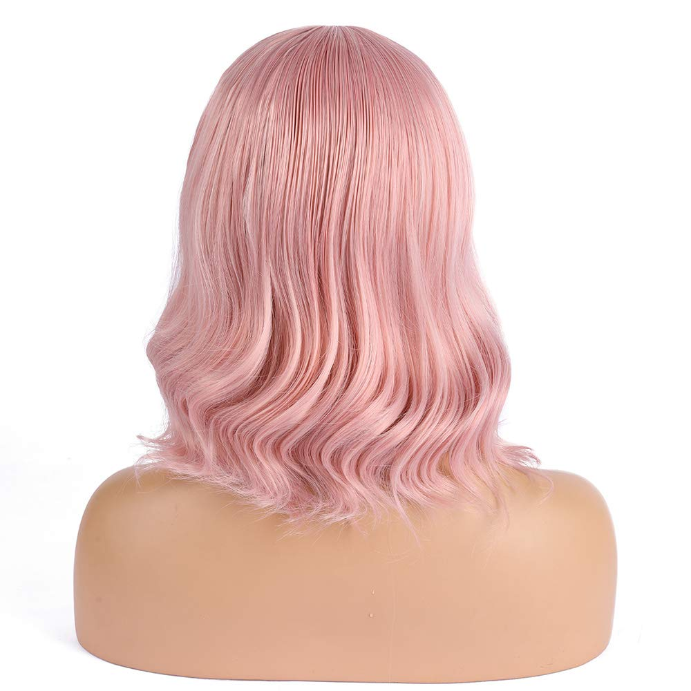 Pink Qi Liu Haizhong Long Curly Hair - L&M LIFE PRODUCTS