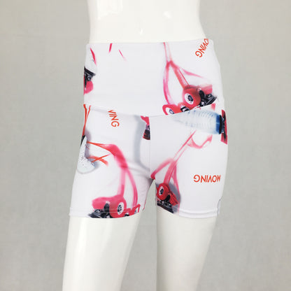 Digital printed yoga shorts - L&M LIFE PRODUCTS