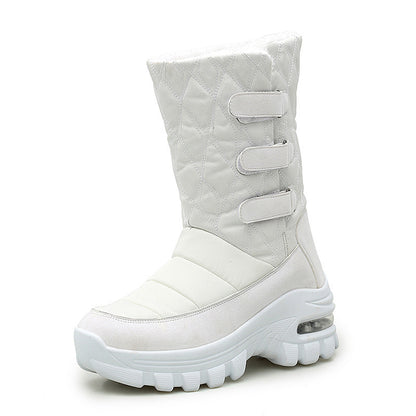 Women's outdoor plus velvet high top snow boots - L&M LIFE PRODUCTS