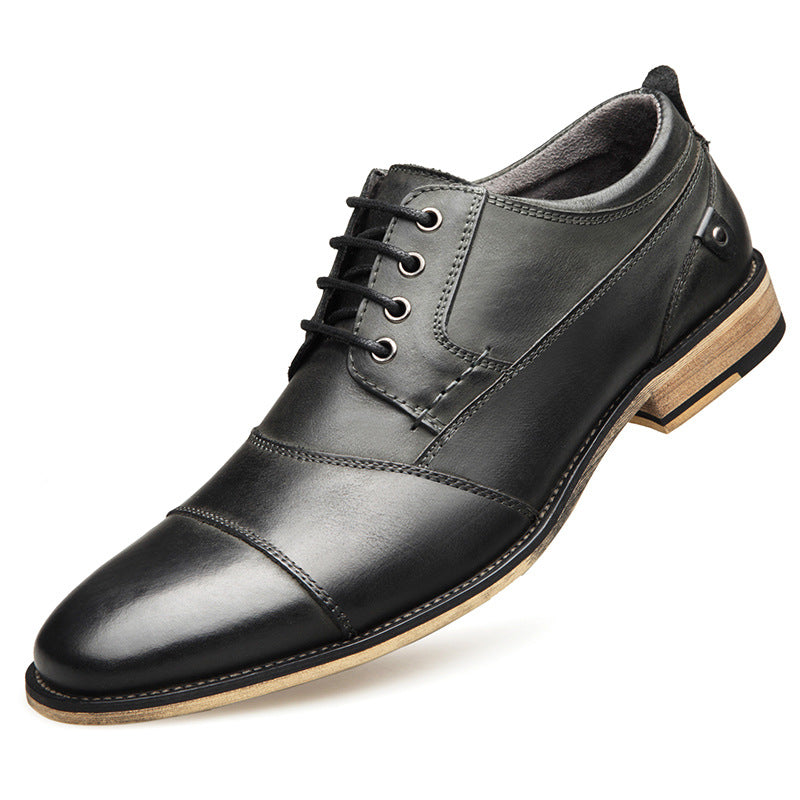 Leather lace-up casual shoes - L&M LIFE PRODUCTS