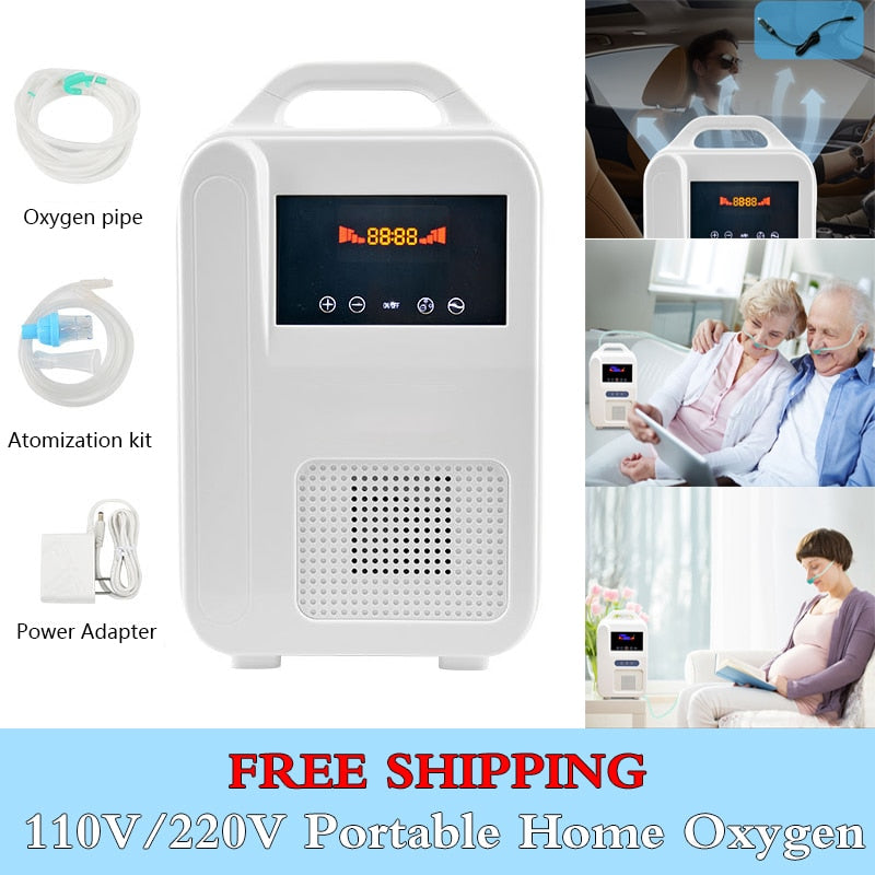 Portable Oxygen Concentrator Air Purifier Ventilator - L&M LIFE PRODUCTS