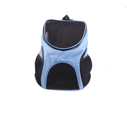 New pet backpack Oxford mesh breathable dog backpack outdoor travel cat bag dog out portable backpack - L&M LIFE PRODUCTS