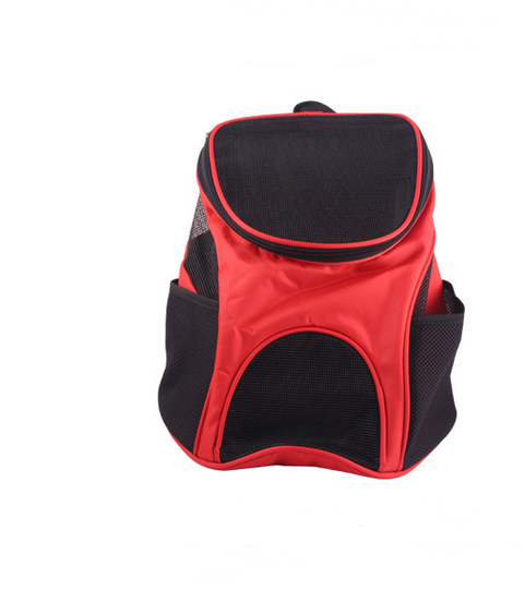 New pet backpack Oxford mesh breathable dog backpack outdoor travel cat bag dog out portable backpack - L&M LIFE PRODUCTS