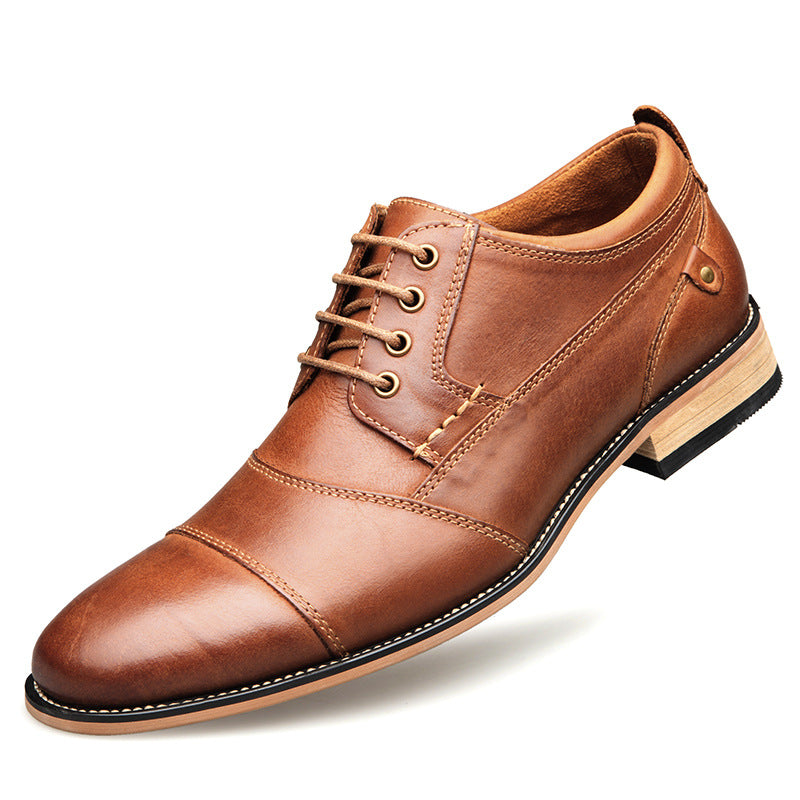Leather lace-up casual shoes - L&M LIFE PRODUCTS